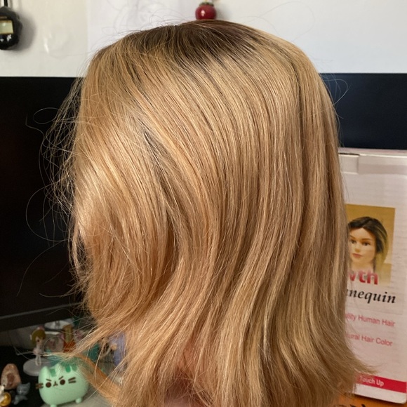 Practice Mannequin Head 100% Human Hair - Picture 4 of 10